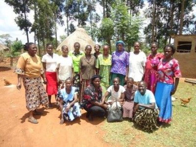 Women from the Afula women's group who will lend a helping hand to the UK diggers.